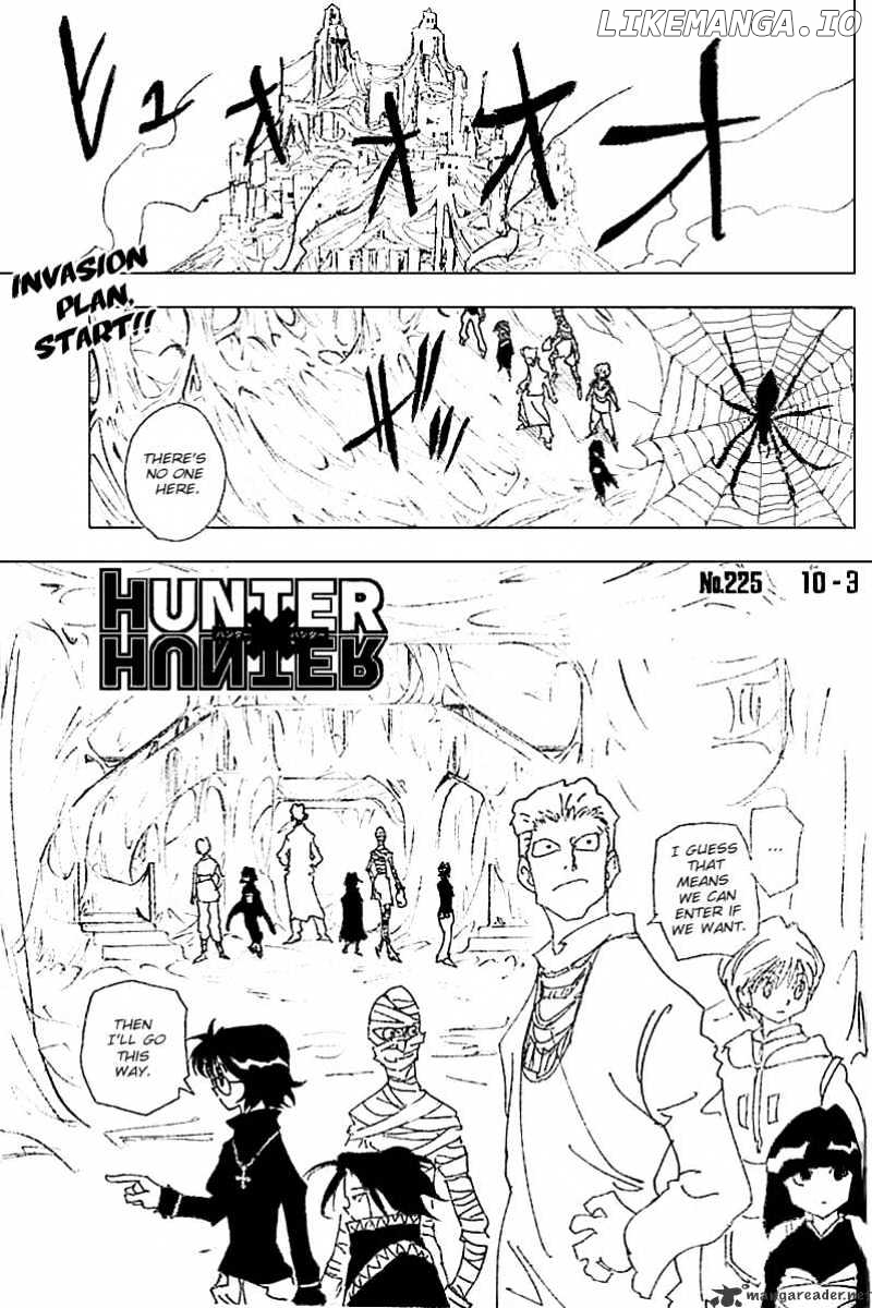 Hunter x Hunter, Chapter 225 image 01